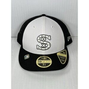 Size 7 3/4 New Era 59FIFTY Chicago White Sox On-Field Batting Practice Hat Cap